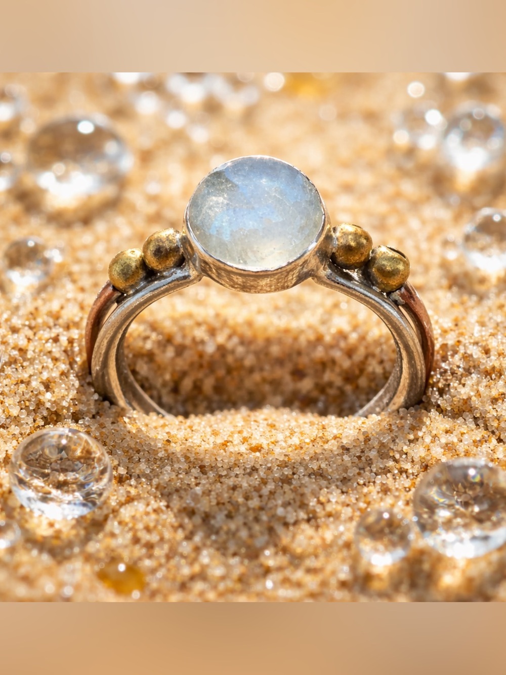 Moonstone Ring - Picture 3 of 9
